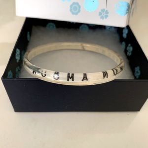 Mon amour resin bracelet